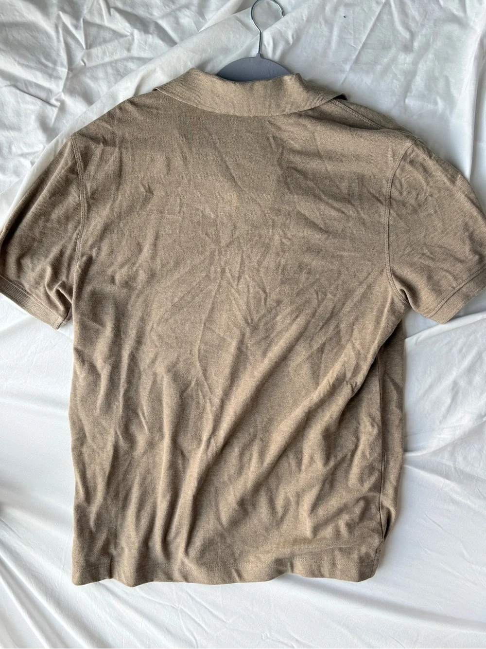 Banana Republic Men's Polo Shirt in Taupe Brown